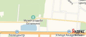 улица Останкинская 1-я на Яндекс карте
