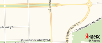 улица Парковая 15-я на Яндекс карте