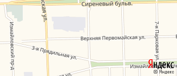 улица Парковая 3-я на Яндекс карте