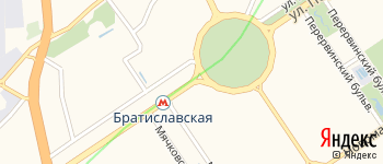 улица Перерва на Яндекс карте