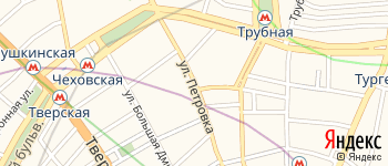 улица Петровка на Яндекс карте