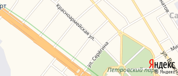 улица Пилота Нестерова на Яндекс карте