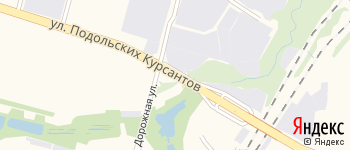 улица Подольских Курсантов на Яндекс карте