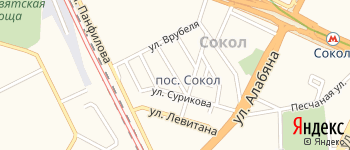улица Поленова на Яндекс карте
