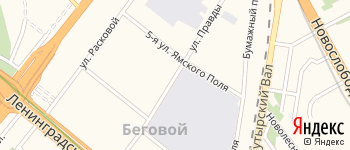 улица Правды на Яндекс карте