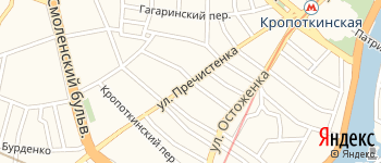 улица Пречистенка на Яндекс карте