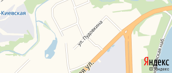 улица Пырьева на Яндекс карте