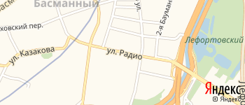 улица Радио на Яндекс карте