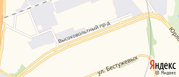 улица Римского-Корсакова на Яндекс карте