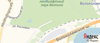 улица Рославка 1-я на Яндекс карте