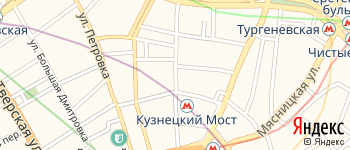 улица Рождественка на Яндекс карте