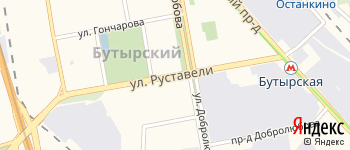 улица Руставели на Яндекс карте