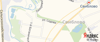 улица Седова на Яндекс карте