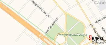 улица Серёгина на Яндекс карте