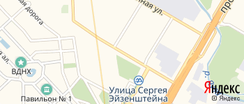 улица Сергея Эйзенштейна на Яндекс карте