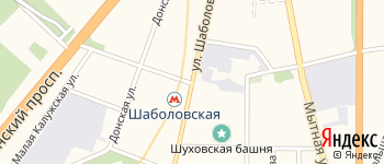 улица Шаболовка на Яндекс карте