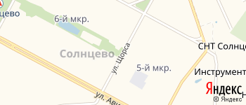 улица Щорса на Яндекс карте