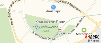 улица Ширяево Поле на Яндекс карте