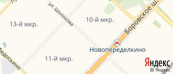 улица Шолохова на Яндекс карте
