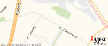 улица Шверника на Яндекс карте