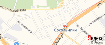 улица Сокольническая Слободка на Яндекс карте