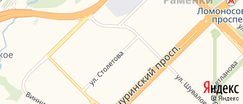 улица Столетова на Яндекс карте