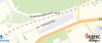 улица Терёшково на Яндекс карте