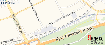 улица Василисы Кожиной на Яндекс карте