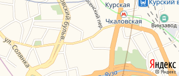 улица Воронцово Поле на Яндекс карте