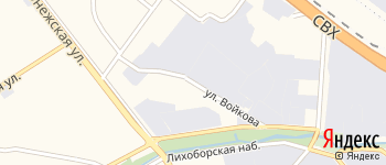 улица Войкова на Яндекс карте