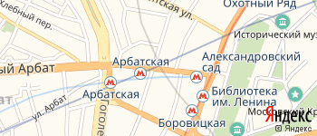 улица Воздвиженка на Яндекс карте