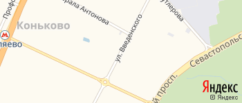 улица Введенского на Яндекс карте