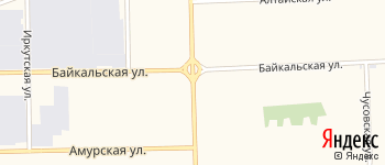 Уральская улица на Яндекс карте