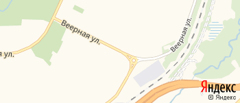 Веерная улица на Яндекс карте