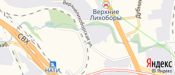 Верхнелихоборская улица на Яндекс карте