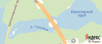 Верхний Борисовский мост на Яндекс карте