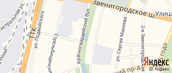 Верхний Новоспасский проезд на Яндекс карте