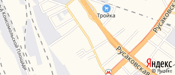 Верхняя Красносельская улица на Яндекс карте