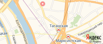 Верхняя Радищевская улица на Яндекс карте