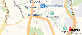 Верхняя Сыромятническая улица на Яндекс карте
