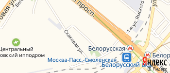 Верхняя улица на Яндекс карте