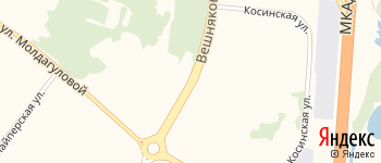 Вешняковская улица на Яндекс карте