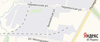 Вилюйская улица на Яндекс карте