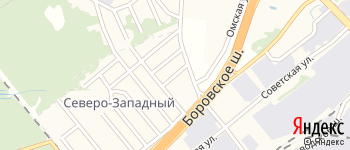 Винтовая улица на Яндекс карте