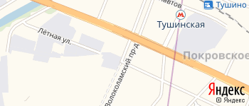 Волоколамский проезд на Яндекс карте