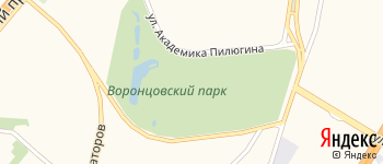 Воронцовский парк на Яндекс карте