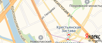 Воронцовский переулок на Яндекс карте