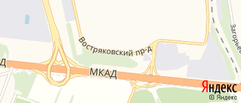Востряковский проезд на Яндекс карте