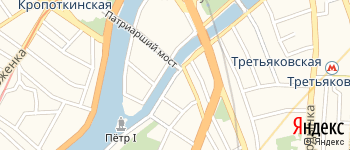 Якиманская набережная на Яндекс карте