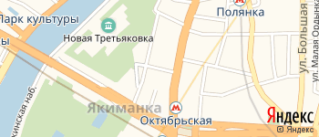 Якиманский переулок на Яндекс карте